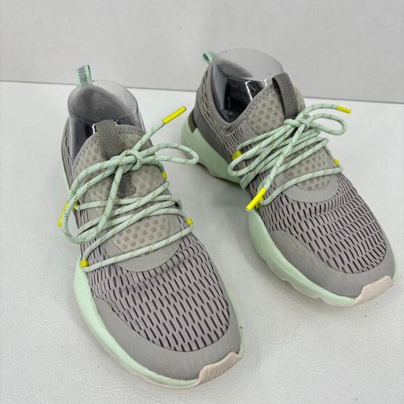 Sorel Kinetic Impact Lace Up Sneakers Dove Gray Sea Salt Women's Size 7.5 - Picture 3 of 11